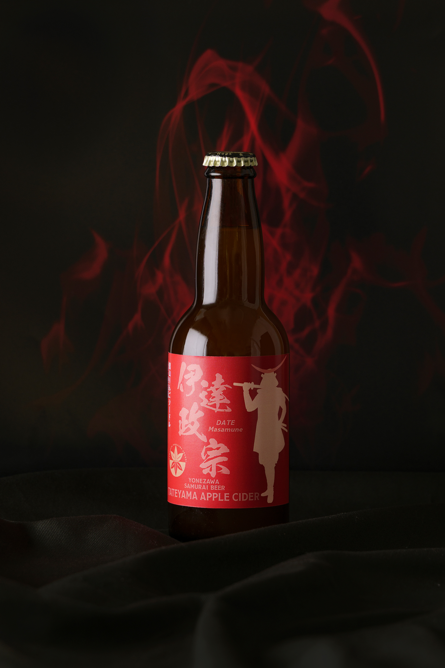 制作事例_株式会社上杉コーポレーションさま_上杉城史苑限定クラフトビール 米沢サムライビールラベル